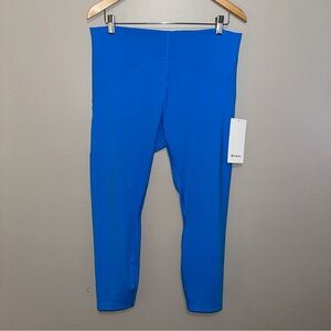 NWT Size 14 Lululemon InStill High-Rise Tight Leggings 25" Length Poolside Blue
